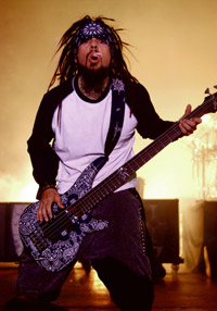 Fieldy on stage