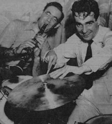 Benny Goodman and Gene Krupa in 1937